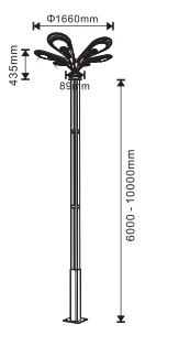  Đèn năng lượng mặt trời VS-NLMT-L