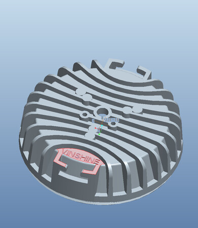 Âm trần led VS-AT-12W Viền Vàng 3 màu